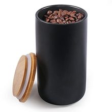 77L Airtight Ceramic Food Storage Canister - Modern Elegance for Your Pantry