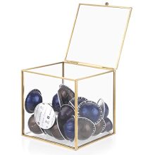 Storage Glass Coffee Pods Holder