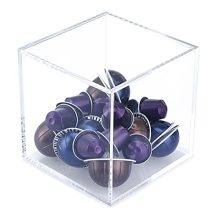 Coffee Pod Holder with Lid - Organize Your Nespresso
