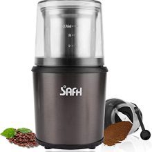 Electric Coffee Grinders, Electric Spice Grinders Mini, Coffee Bean Grinder, with Stainless Steel Blade & Detachable Bowl, with Large Grinding Capacity and HD Motor, Cleaning Brush Included.