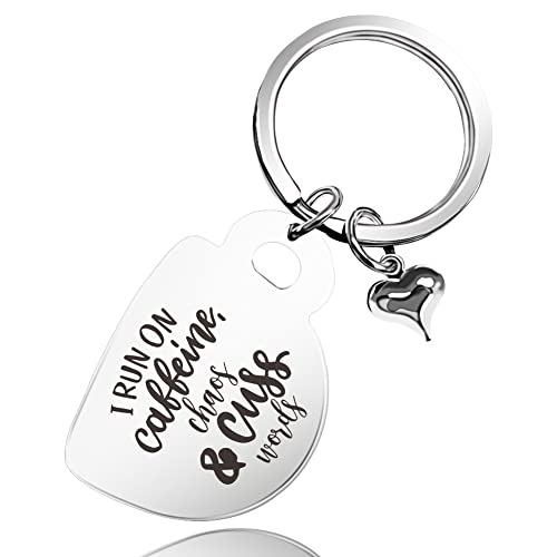 Funny Coffee Keychain Delights All