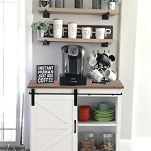 Coffee Bar Cabinet Buffet - Stylish and Functional Kitchen