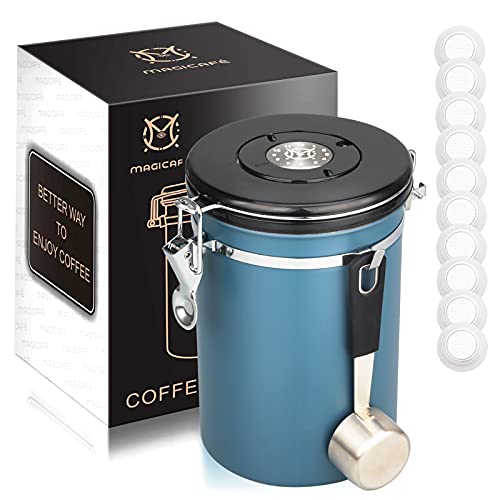 Magicafé Airtight Coffee Bean Storage: Preserve Flavor and Freshness