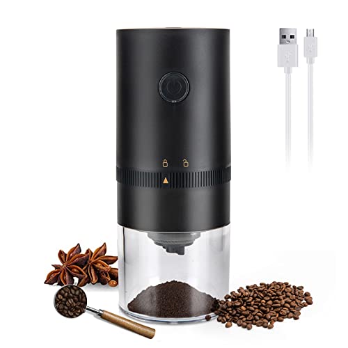 Enjoy Freshly Ground Coffee Anytime, Anywhere with Our Portable Burr Coffee Grinder.