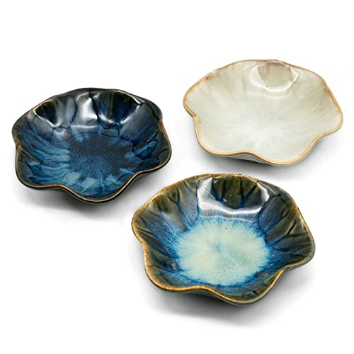 Lotus-Inspired Ceramic Spoon Rest Set