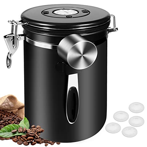 BISNIE 2.2lbs Giant Coffee Canister: The Ultimate Coffee Storage Solution