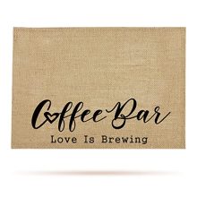 Coffee Bar Mat - Stylish Farmhouse Placemats