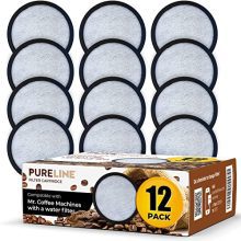 Pure, Fresh Coffee: Mr. Coffee Water Filter Replacement Cartridge (12 Disks) by Pureline