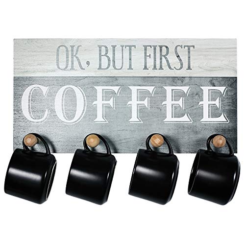 But First Coffee Kitchen Wall Decor - Perfect for Your Coffee Bar or Station