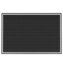 Bar Mat for Dwelling Bar 18in x 12in 1cm Thick，Durable and Stylish Bar Mats for Countertop，Anti slip and Anti Overflow，for Espresso, Bar, Eating places Service Mats and Glass Drying Mat.
