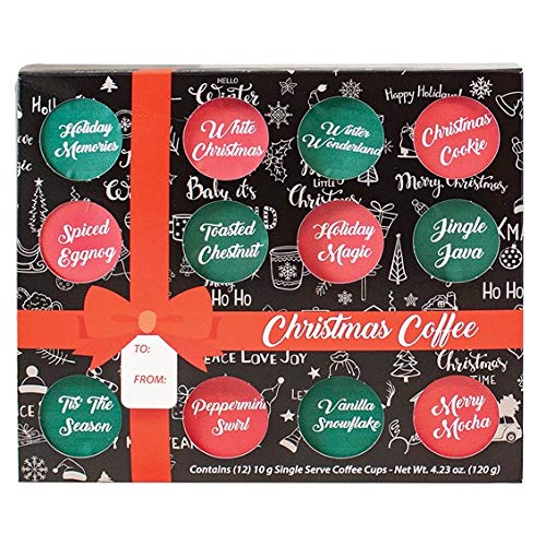 Unwrap the Festive Flavor: Christmas Coffee Pods Gift Box Sampler Set