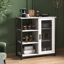 LVSOMT Industrial Farmhouse Buffet Cabinet