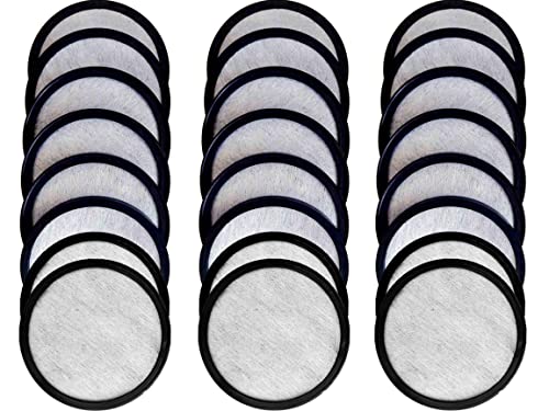 24-Pack Mr. Coffee Charcoal Water Filter Discs - Enhance Your Coffee Experience, One Disc at a Time
