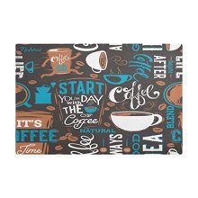 Rubber Dish Drying Mat for Kitchen Counter Espresso Components Espresso Bar Mat 17.7x11.8in Absorbent Dish Dainer Rack Mat Pad Sink Mat Protcetor Service Mat for Espresso Maker Bar Restaurant.
