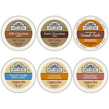 Indulge in Flavorful Delights with Grove Square Cappuccino, Cider, and Hot Chocolate Variety Pack for Keurig K (20) Brewers - The Ultimate Tasting Experience
