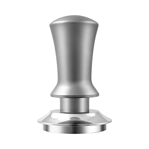 Premium 58mm Stainless Steel Espresso Tamper with Calibrated Spring – Compatible with Rancilio and Gaggia Espresso Machines