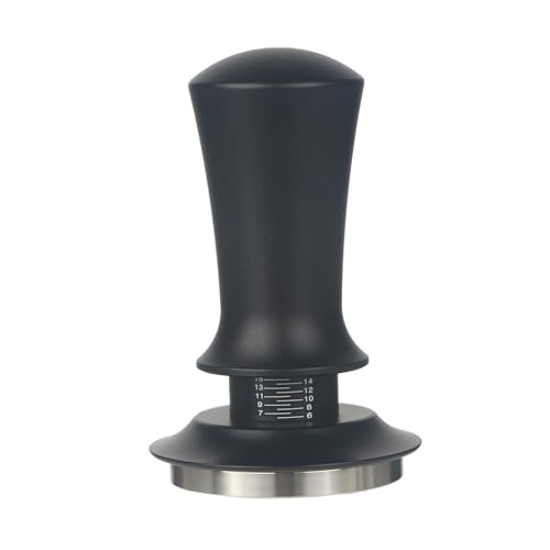 51mm Calibrated Espresso Tamper with dual springs and ergonomic handle, designed for consistent pressure and perfect espresso extraction