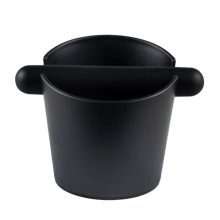 5-Inch Espresso Knock Box with Long Detachable Rod and Non-Slip Base for Easy Coffee Grounds Disposal