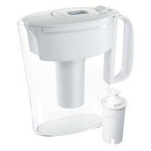 Brita Metro Water Filter Pitcher – 6-Cup Capacity, BPA-Free with Electronic Filter Indicator for Cleaner, Better-Tasting Water