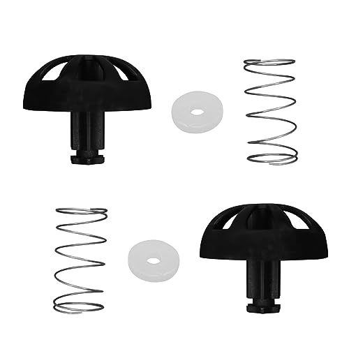 Universal Brew Basket Stopper Kit for Mr. Coffee & Hamilton Coffee Makers - Includes Stoppers, Springs, and Silicone Pads