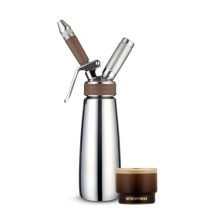 Hatfields London NitroPress Nitro Cold Brew Coffee Maker - Premium at-home nitro coffee maker with stainless steel design and advanced nitro cartridge system