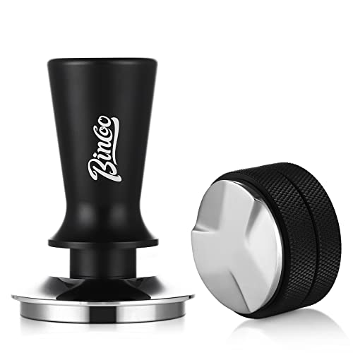 Bincoo Espresso Distributor and Tamper Set for professional coffee brewing