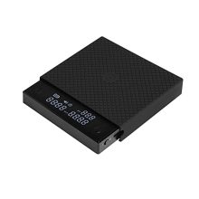 Timemore Basic Pro Coffee Scale with Timer and Precision Measurement – Black Digital Scale with Silicon Pad