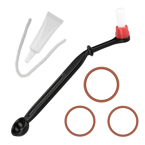 Xinafan Brew Group Maintenance Kit for Gaggia Espresso Machines - Includes O-Rings, Flexible Brush, Cleaning Spoon, and Grease