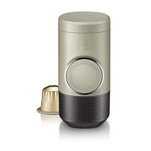 WACACO Minipresso NS2 Portable Espresso Maker, compact manual coffee machine compatible with Nespresso* capsules, ideal for travel and camping