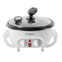 CAFEMASY Electric Coffee Bean Roaster with Timer and Temperature Control – Automatic Roasting Machine for Home Use