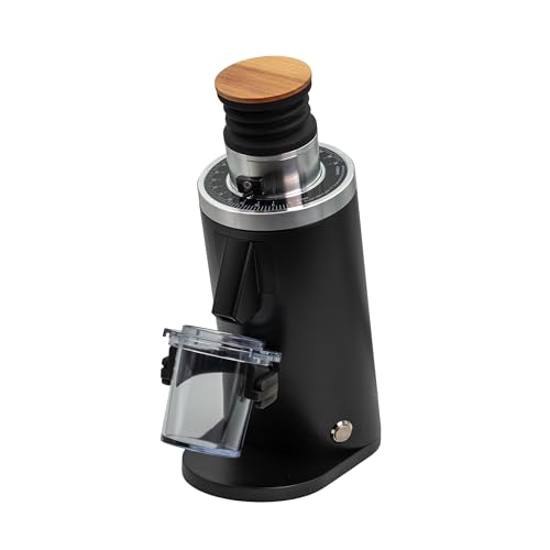 MiiCoffee DF54 Single Dose Coffee Grinder with 54mm Stainless Steel Burrs and Plasma Generator - Ideal for Consistent Grinding and Static Reduction