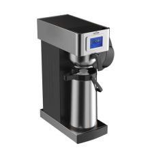 Crosson Auto Filling Commercial Coffee Brewer with 2.2L Airpot Carafe – Efficient drip coffee maker with automatic water refill and elegant lever-action spout.