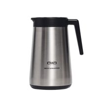 Technivorm Moccamaster 1.25L Stainless Steel Thermal Carafe with Brew Thru Lid and Travel Lid - 40oz Capacity 