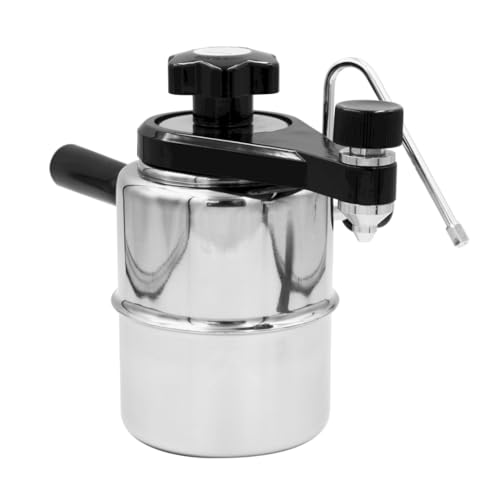 Bellman CX25 Espresso & Steamer - Compact Stovetop Espresso Maker with Dual Hole Steam Wand and Pressure Release Valve