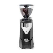 Rocket Super Fausto Touch Espresso Grinder in Black – High-speed motor with 75mm burrs and touchscreen control for precise grinding