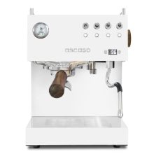 Ascaso Steel DUO PID Espresso Machine with Programmable Controls and Dual Thermoblock System - Sleek White Finish