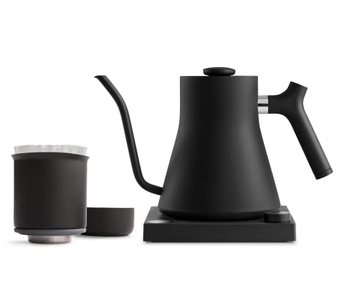 Fellow Stagg EKG Electric Gooseneck Kettle and Stagg [XF] Pour Over Coffee Maker Set