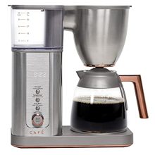 Smart WiFi Enabled 10-Cup Drip Coffee Maker with Glass Carafe and Stainless Steel Finish - SCA Certified Barista-Quality Brew