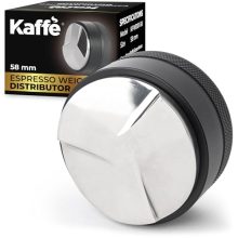 Kaffe 58mm Coffee Distributor Tool with Adjustable Depth – Premium Stainless Steel Espresso Accessory for Consistent Coffee Brewing