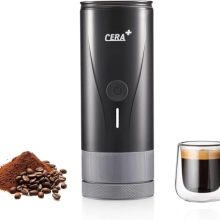 CERA+ Portable Espresso Machine PRO - Compact and Professional Espresso Maker for Home and Travel