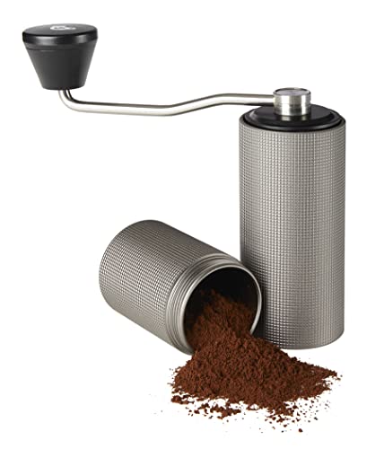 TIMEMORE Chestnut C2 MAX Manual Coffee Grinder - 30g Capacity with CNC Stainless Steel Burrs and 36 Adjustable Grind Settings