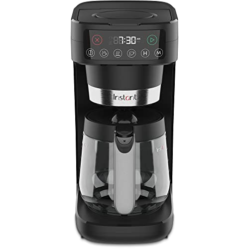 Instant Infusion Brew Plus 12-Cup Drip Coffee Maker with Adjustable Brew Strength and 60oz Removable Water Reservoir, Black