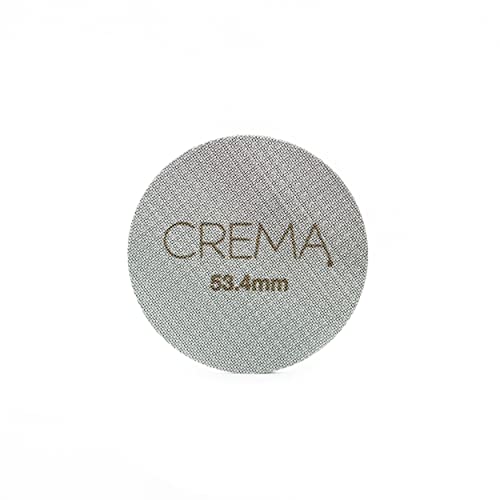 Crema Coffee Puck Screen in high-quality 316L stainless steel with a 150-micron filtration mesh.