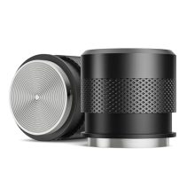 Maestri House 53mm Stainless Steel Espresso Tamper for 54mm Breville Portafilters - Spring-loaded with ergonomic design for consistent and even coffee extraction