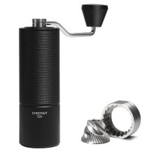 TIMEMORE Manual Coffee Grinder with Stainless Steel Conical Burr - 20g Capacity, Ideal for Travel, Camping, and Home Brewing