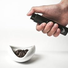 Coffee Dosing Set with Ceramic Measuring Cup and RDT Spray Bottle for Precision Coffee Brewing 