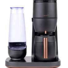 Matte Black Café Specialty Grind and Brew Coffee Maker with WiFi, Adjustable Burr Grinder, and 10-Cup Thermal Carafe