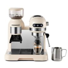 The Neretva 20 Bar Espresso Coffee Machine is perfect for coffee enthusiasts who want to enjoy barista-quality drinks at home. With its integrated grinder and steam wand, you can easily make espresso, cappuccino, and latte with your preferred taste and texture. Ideal for daily use, it brings the café experience to your kitchen. Professional Pressure Extraction ☕: The Neretva Espresso Coffee Machine features a powerful 20 bar pressure system, ensuring rich and full-flavored espresso every time. This high pressure allows for better extraction, giving you a professional-quality cup of coffee at home.