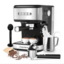 Empstorm 20 Bar Espresso Machine with Milk Frother and Dual Coffee Options