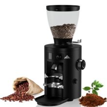 Mahlkönig X54 Allround Electric Coffee Grinder - Black with 54mm Steel Burrs, Digital Timer, and Mobile App Integration for Precision Grinding